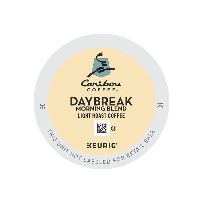 Caribou Coffee Daybreak Morning Blend Keurig K-Cups Coffee, 12 Count