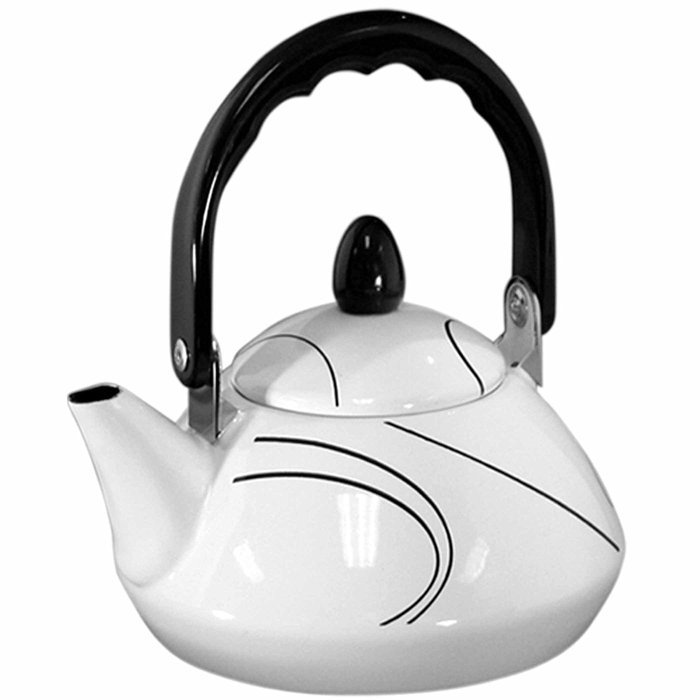 Corelle Coordinates 1-1/5-Quart Personal Teakettle, Simple Lines