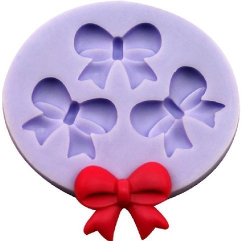 SHINA Bow Tie Fondant Mold Silicone Sugar mini mold Craft Molds DIY Cake Decorating N3