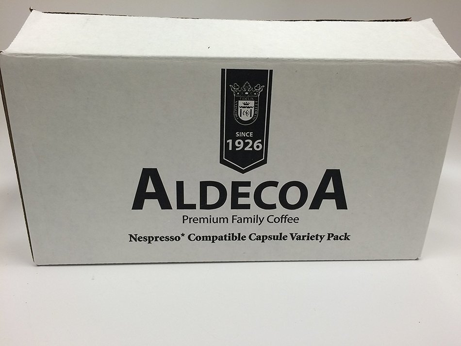 Aldecoa Nespresso Coffee Capsules, Intense, 10 Count (Pack of 4) N8