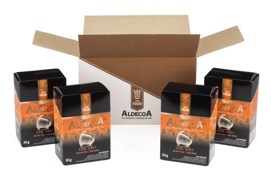 Aldecoa Nespresso Coffee Capsules, Intense, 10 Count (Pack of 4) N21