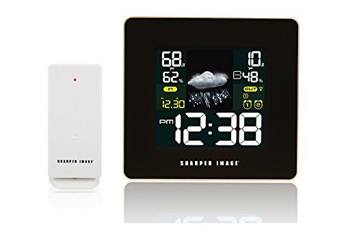 Sharper Image Color Weather Station N2