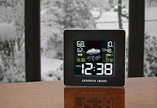 Sharper Image Color Weather Station N5