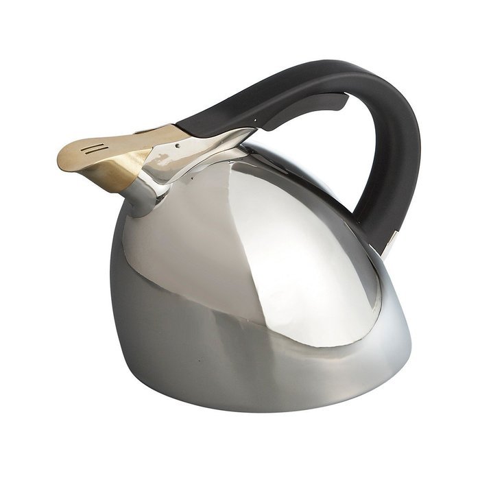 Nambe Chirp Kettle, Stainless Steel With a Free $10 Amazon Gift Card