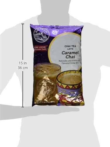 Big Train Chai Tea Latte, Caramel, 3.5 Pound N2