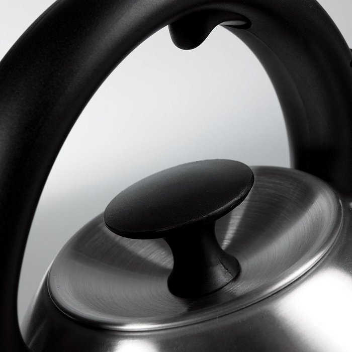 OXO Good Grips Click Click Tea Kettle, Brushed Stainless N3