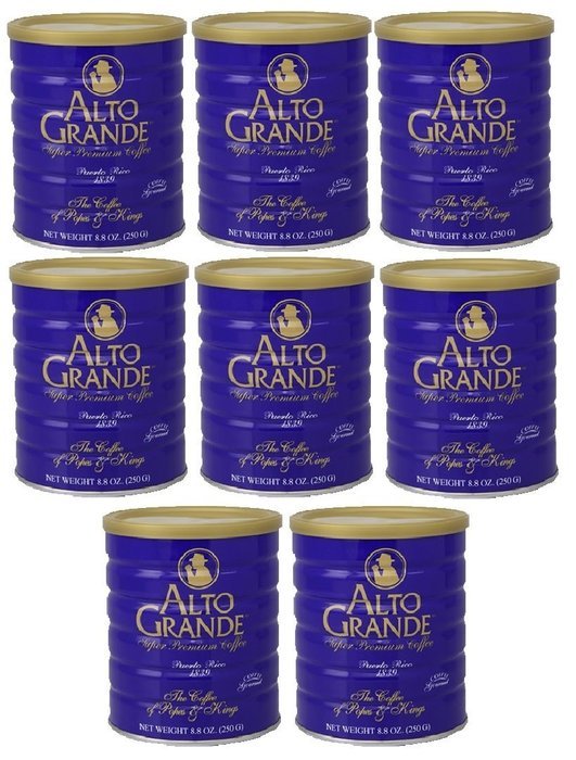 Alto Grande Super Premium Coffee Ground 8.8 Ounces - 2 cans N3