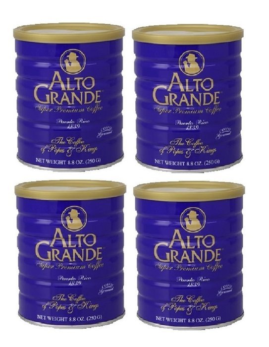 Alto Grande Super Premium Coffee Ground 8.8 Ounces - 2 cans N4