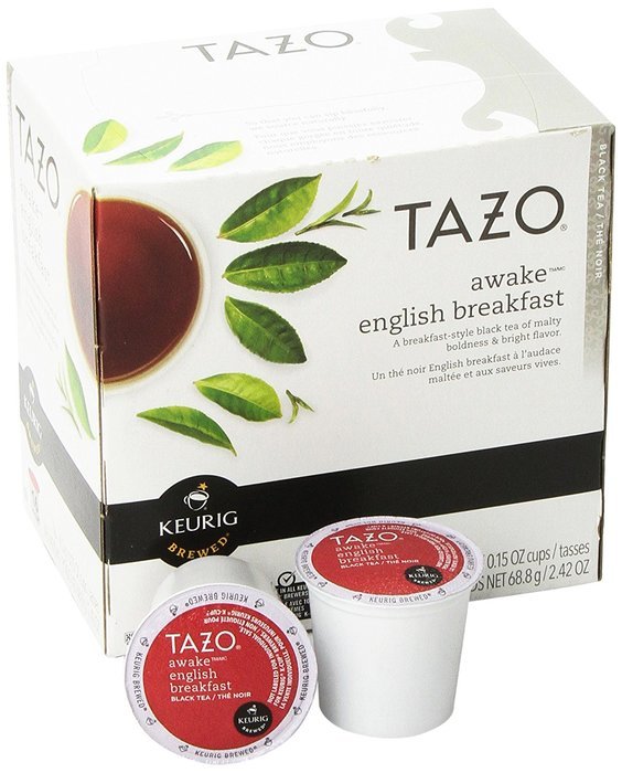 Tazo Awake English Breakfast Tea Keurig K-Cups, 16 Count N2
