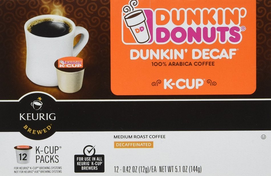 Dunkin Donuts K-Cups Decaf - 96 Count