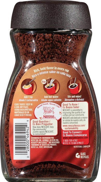 Nescafe Clasico Instant Coffee Jar, 3.5 Ounce N2