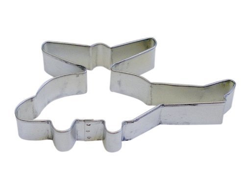 R&M Helicopter 5" Cookie Cutter in Durable, Economical, Tinplated Steel