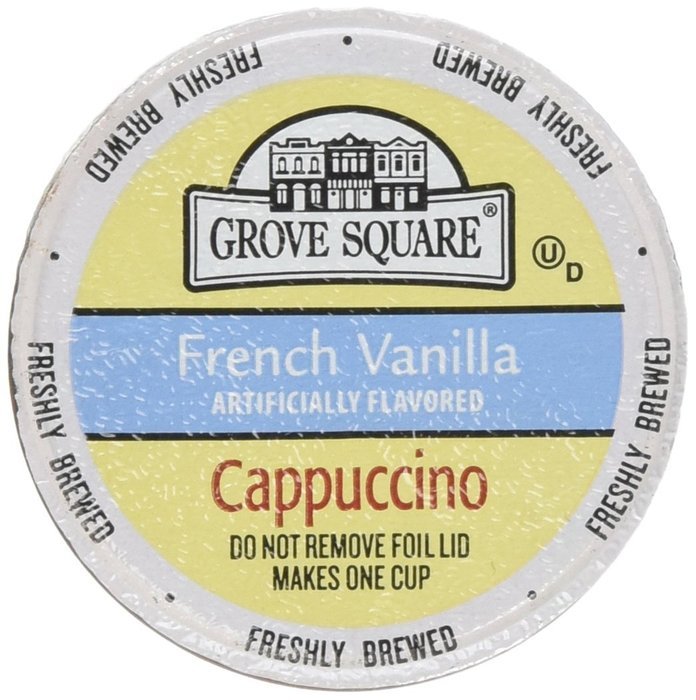 40-count K-cup Portion Packs for Keurig K-cup Brewers, Grove Square Cappuccino