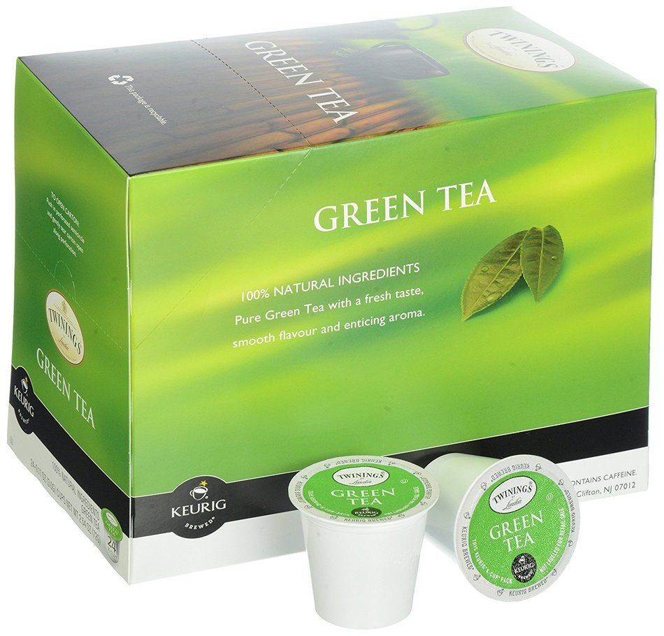 Twinings Green Tea K-Cups, 24 Count