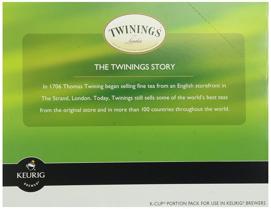 Twinings Green Tea K-Cups, 24 Count N4
