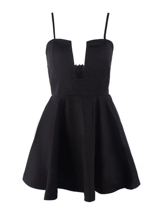 Moxeay&reg; U-Neck Sleeveless Slim Waist Mid-Thigh One Piece Dress Size US 0-8 N2