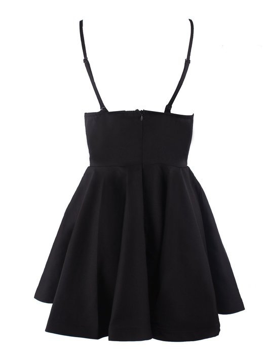 Moxeay&reg; U-Neck Sleeveless Slim Waist Mid-Thigh One Piece Dress Size US 0-8 N4