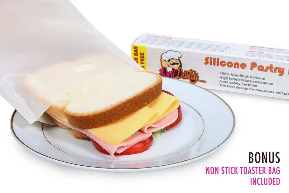 New Large Deli Professional Silicone Baking Mat with Measurements, Non-stick Pastry Mat to Countertop for Rolling... N6