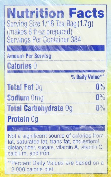 Lipton Gallon Sized Black Iced Tea Bags, Unsweetened, 48 Count