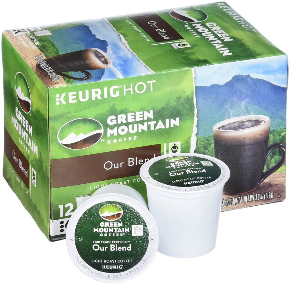 Green Mountain Coffee Keurig K-Cups, Our Blend, 72 Count N2