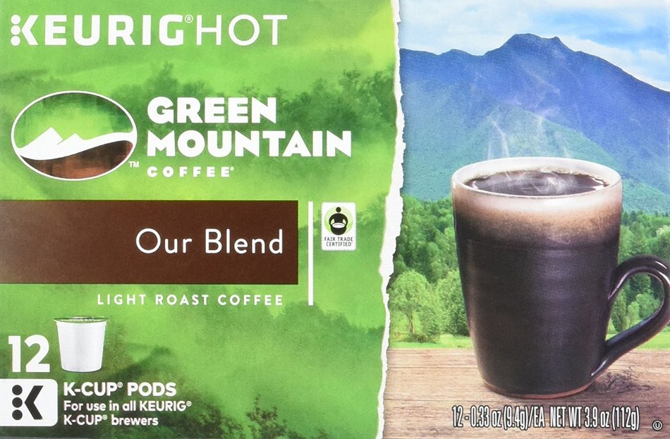 Green Mountain Coffee Keurig K-Cups, Our Blend, 72 Count N3