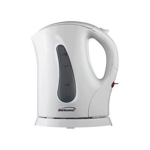 BRENTWOOD KT-1610 1L Cordless Plastic Tea Kettle