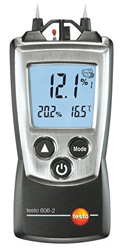 Testo 0560 6062 Pocket PRO Moisture Meter with RH and Temperature, 2 AAA Battery