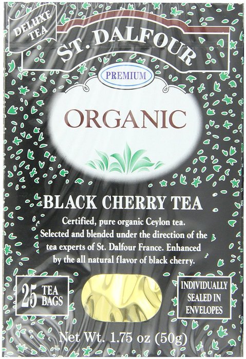 ST. DALFOUR Organic Green Tea, Tea Bags, Original, 1.75-Ounce Bags, 25-Count Boxes (Pack of 6) N14