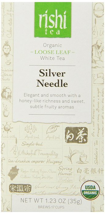 Rishi Tea Organic Silver Needle Loose Leaf Tea, 1.41 Ounces Tin N2