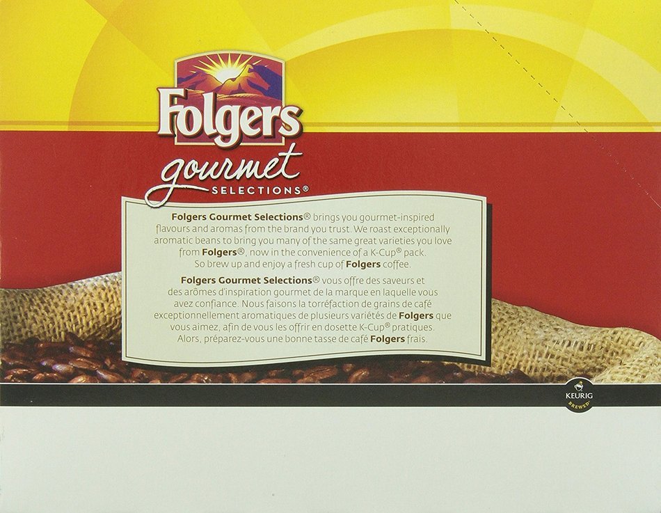 Folgers Gourmet Selections Caramel Drizzle K-Cups (96 count) N4