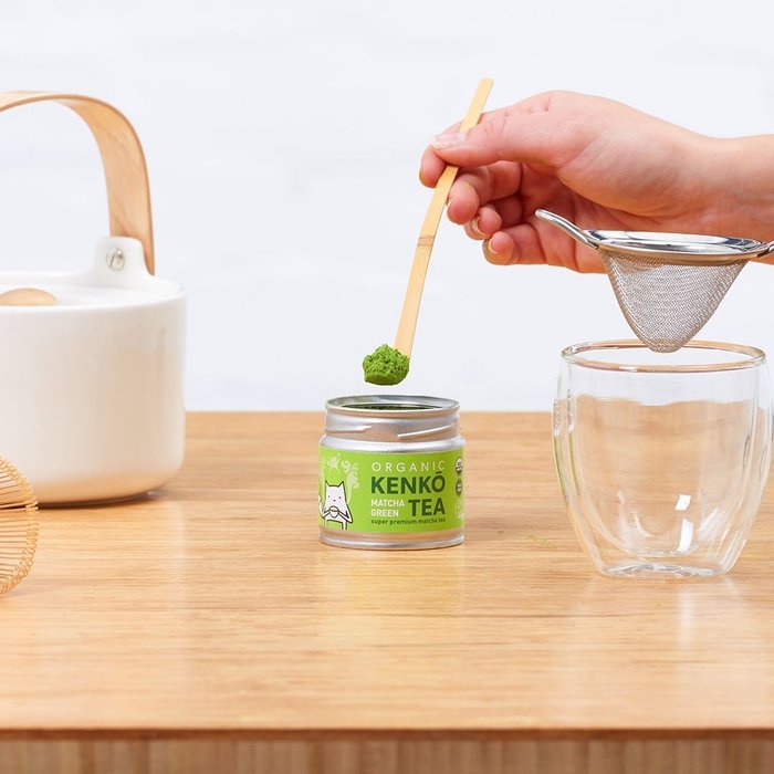 KENKO Matcha Green Tea Powder [USDA Organic] Ceremonial Grade - Japanese 30g [1.06oz] N4