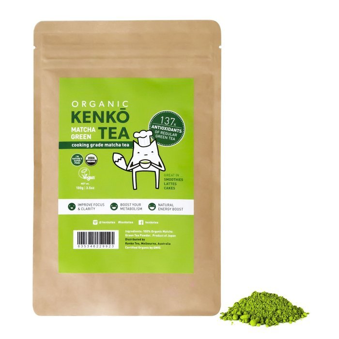 KENKO Matcha Green Tea Powder [USDA Organic] Ceremonial Grade - Japanese 30g [1.06oz] N9