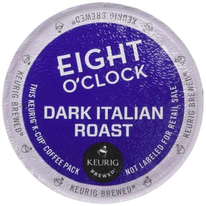 Eight O'Clock Coffee Dark Italian Roast Coffee - 18 ct