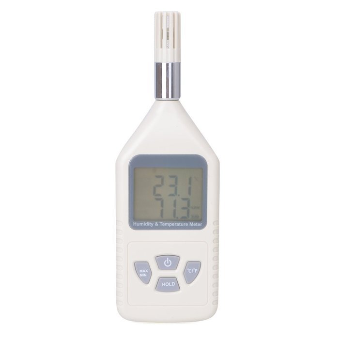 RZ Professional LCD Humidity & Temperature Thermometer Meter Gauge Range: -10C ~ 50C (14 ~ 122F) 5~98%RH