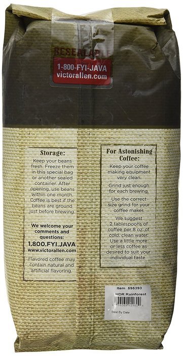 high desert roasters organic whole beans, 2.5 lbs. peruvian, medium roast. N2