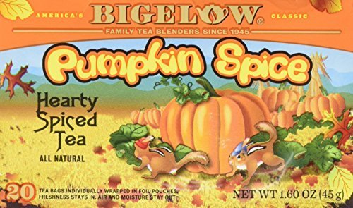 BIGELOW TEA PMPKN SPICE, 20 BG