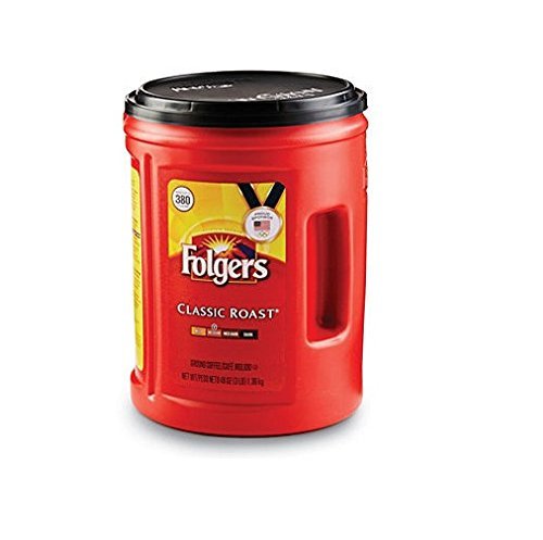 Folgers Classic Roast Ground Coffee - 48 oz. - CASE PACK OF 4