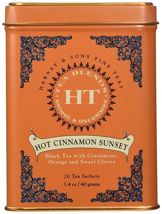 Harney & Sons Black Tea Hot Cinnamon Sunset -- 20 Tea Bags