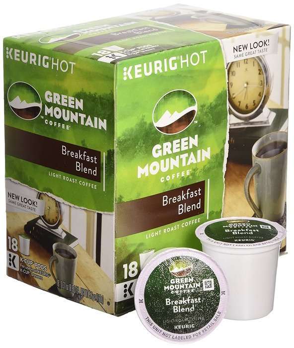 Keurig K-Cup Coffees, Flavor: Breakfast Blend, 18 Count N2