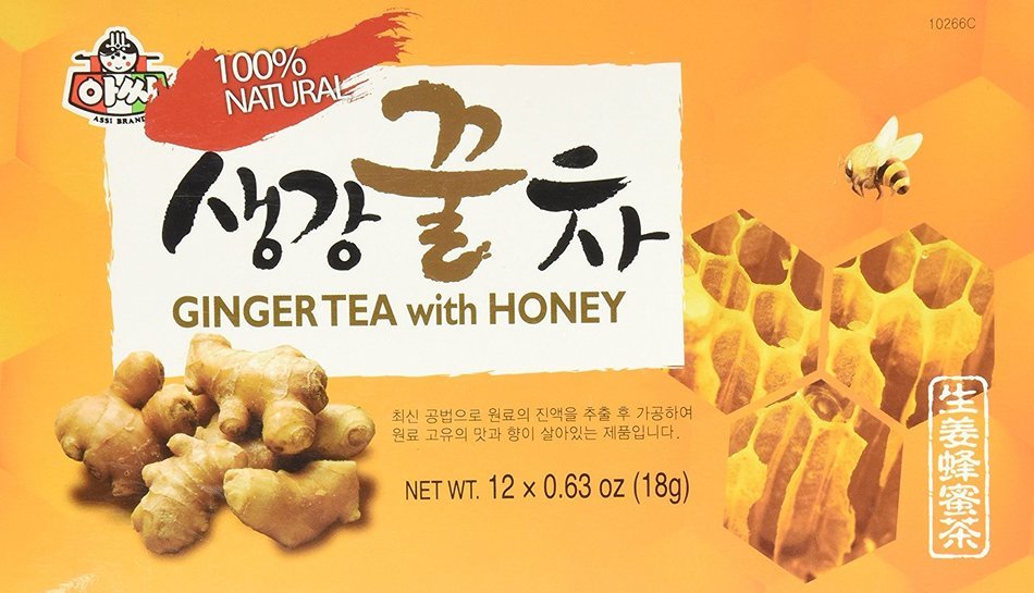 Instant Ginger Tea with Honey - 12 Bags X 0.63oz N2