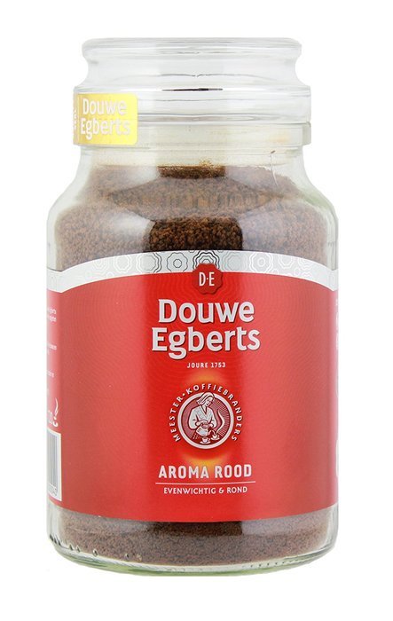 Douwe Egberts Aroma Rood Instant Coffee, 200 gram Jars (Pack of 2)