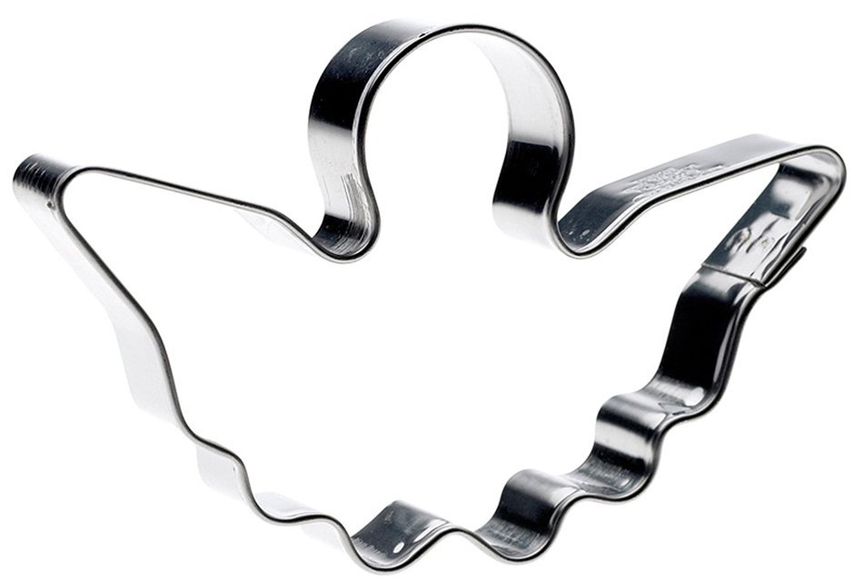 SVEICO 939424-1 Angel Shaped Cookie Cutter, 11cm
