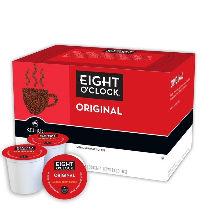 Eight O'Clock Coffee Original Blend K-Cups - 144 Count Box