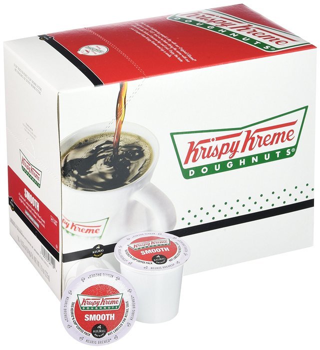 Krispy Kreme Smooth Light Roast Coffee 48 K-Cups N2
