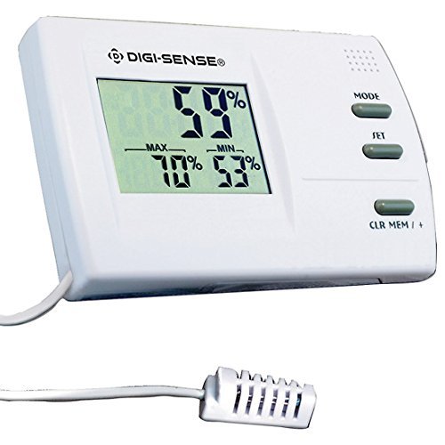 Cole-Parmer Thermohygrometer with Alarm and Remote Probe