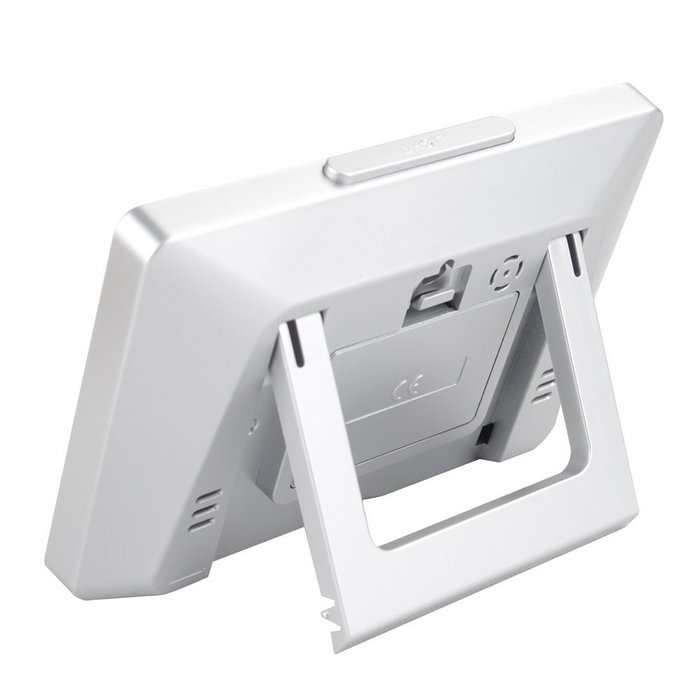 BALDR LCD Touch Screen Weather Station, Displays Temperature and Humidity, Outdoor Sensor Included N3