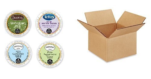 30 Count - Variety Decaf Tea K-Cup for Keurig K Cup Brewers and 2.0 Brewers - (10 Flavors, 3 K-Cups each) N2
