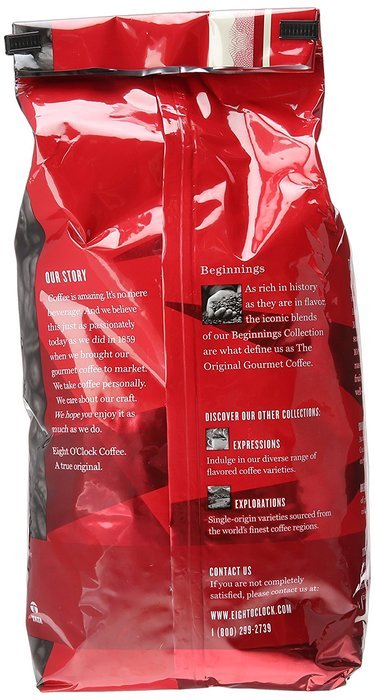 Eight O'Clock Coffee, Original Whole Bean, 36 Ounce N2