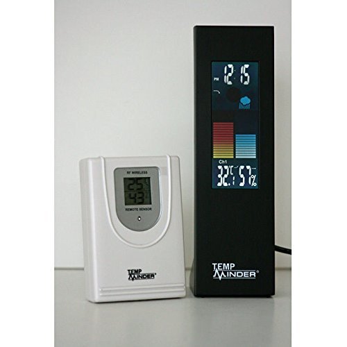 TempMinder MRI-193AN Wireless Indoor/Outdoor Thermometer w/ Forecast