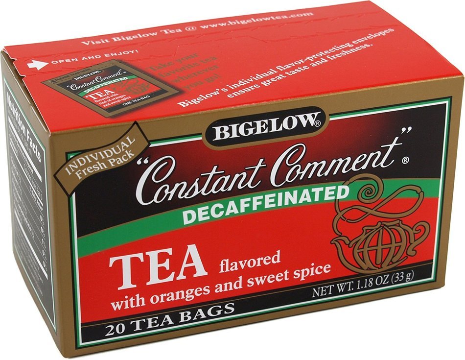 Bigelow Tea - Black Tea Constant Comment Decaffeinated - 20 Tea Bags
